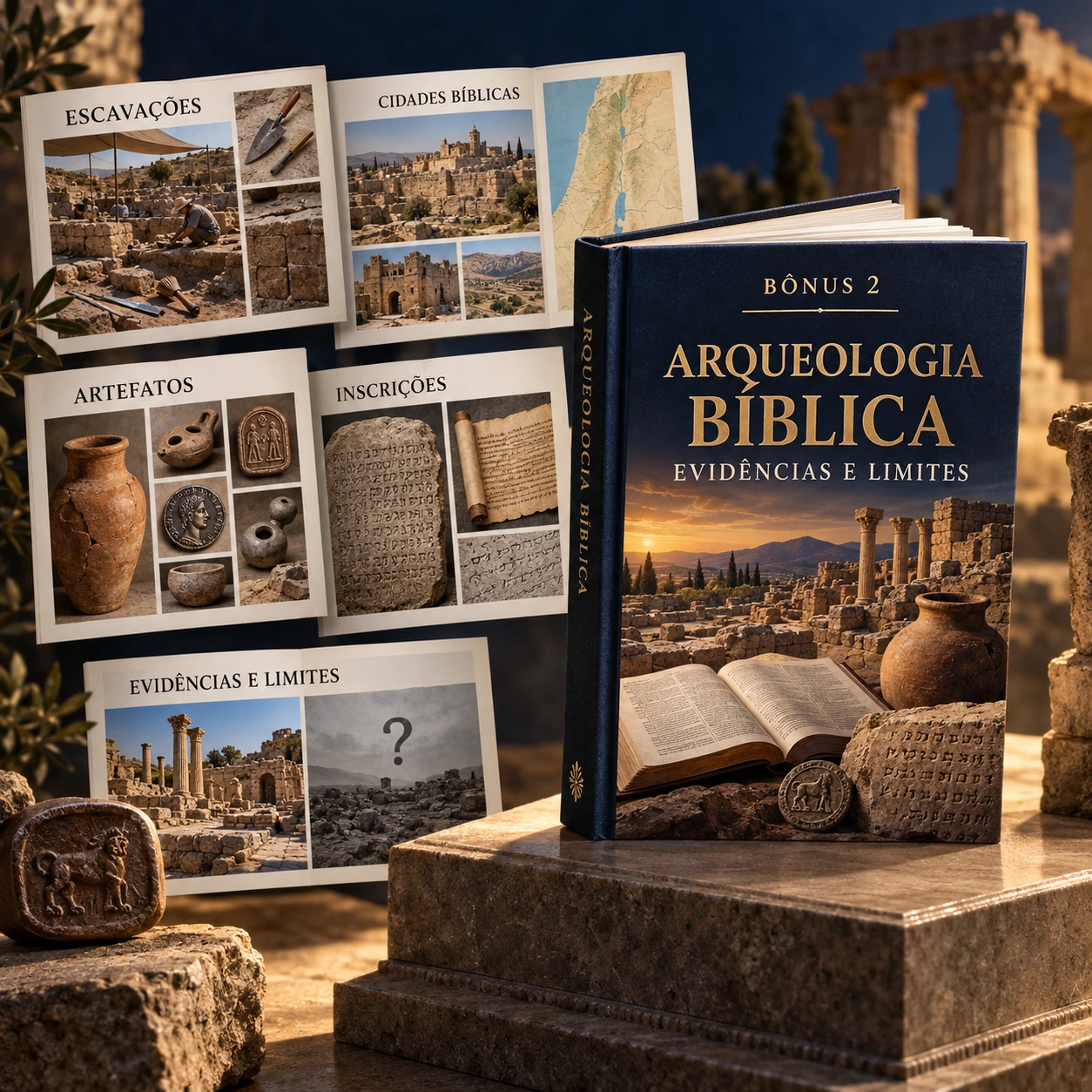 Capa do Arqueologia Bíblica: Evidências e Limites